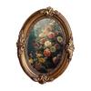 Vintage Picture Frame Photo Resin Tabletop or Wall Hanging Antique Baroque for Home Office