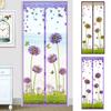 Flower Butterfly Summer Magnetic Window Door Anti Mosquito Bug Mesh Net Curtain