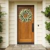ABS Vibrant Front Door Wreath For Spring Wildflowers In Full Bloom Wedding Wreaths For Front Door