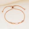 Xiaohongshu zircon bracelet ins bracelet less sweet and cool wind hand jewelry