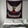Blood Angels cool Wandteppich Ästhetischer Wandbehang Bedruckter Stoffdecke Dekorative Wandteppiche für Schlafzimmer Wohnzimmer Heimdekoration