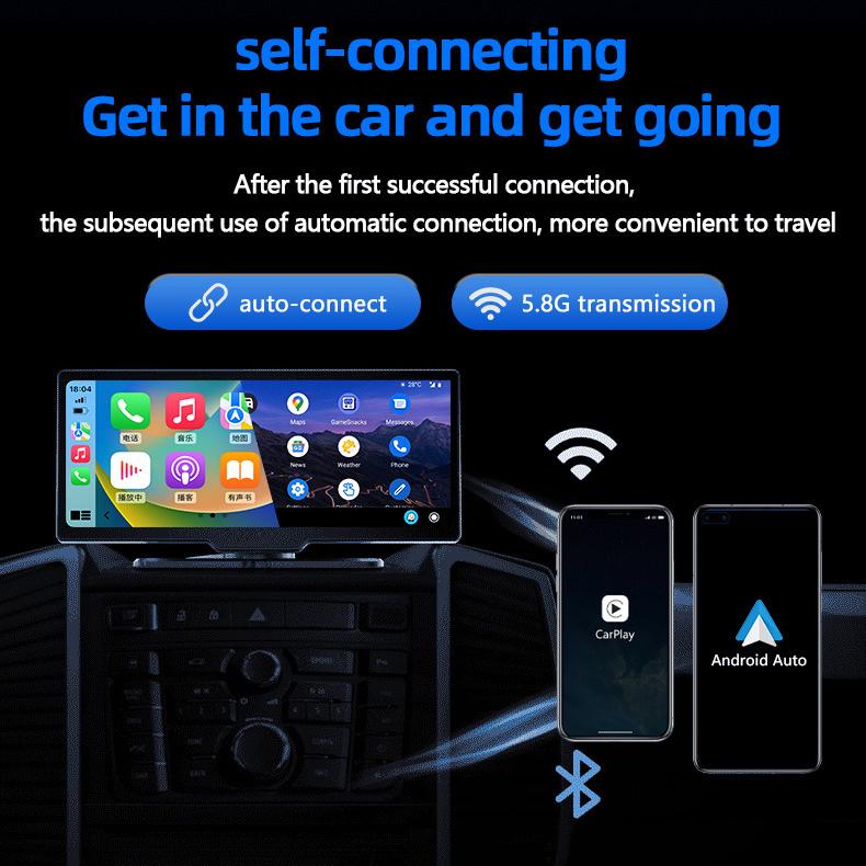 Smart Mini Ai Box Wireless CarPlay Adapter for Android/IOS Wireless Carplay Dongle Plug and Play USB Connection Auto Car Adapter