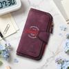 Vintage Long Wallet for Daily Use Casual Multi Card Holder Stylish Functional Money Purse