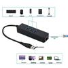 Type-C to RJ45 Gigabit Ethernet USB 3.0 Hub Splitter for Digital Accessories