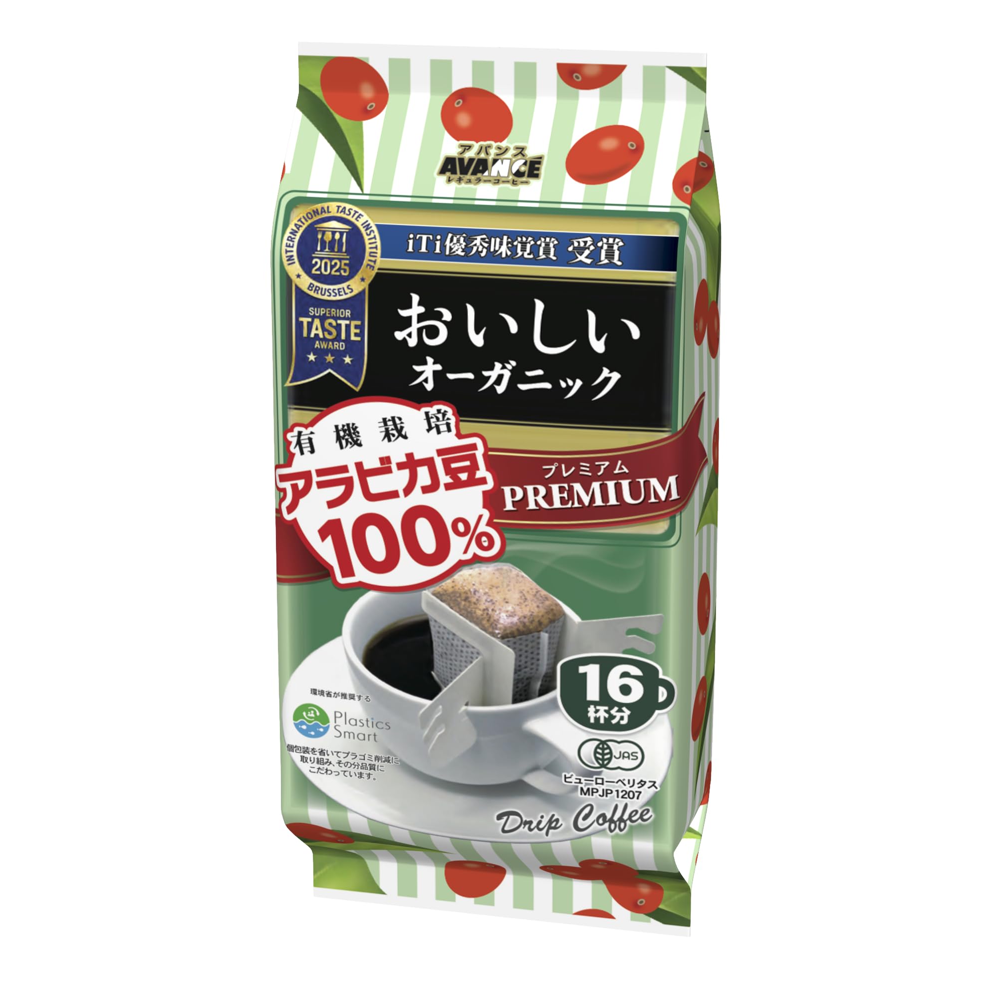 

Avance Premium Drip Organic Coffee 16P x 2