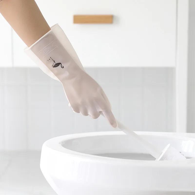 Kitchen Dish Washing  Household Dishwashing Gloves Rubber Gloves For Washing Clothes Cleaning Gloves For Dishes