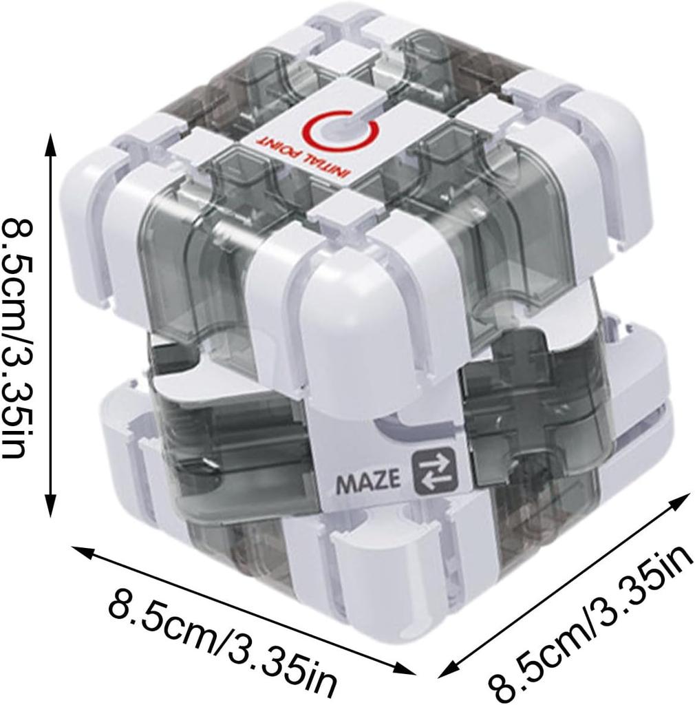Non-Toxic Maze Magic Cube Stress Relief Toy Infinity Cube Portable Educational Toys Decompress Relax Toys For Adult Kids Autism Adhd Gift
