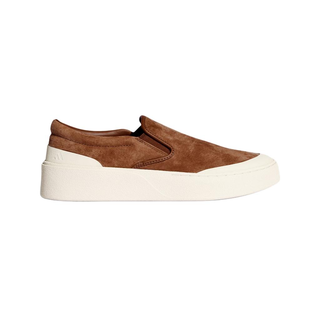 Adidas Labcourt Light Slip-On Comfortable Soft Skate Shoes Unisex Sneakers Brown KH6672