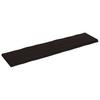Vidaxl Blat, Ciemnobrązowy 200X50X(2-6)Cm Drewno Z Naturalną Krawędzią
