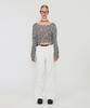 Daiaegeuneol Ribbon Strap Pocket Denim (White)
