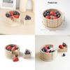 Kitchen Play Children Toy Wooden Mini Cake Set Creative Hand Eye Coordination