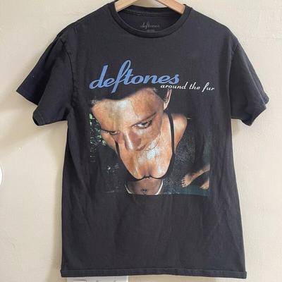 Deftones Around The Fur T-shirt Svart Band Kortärmad Unisex S-5XL