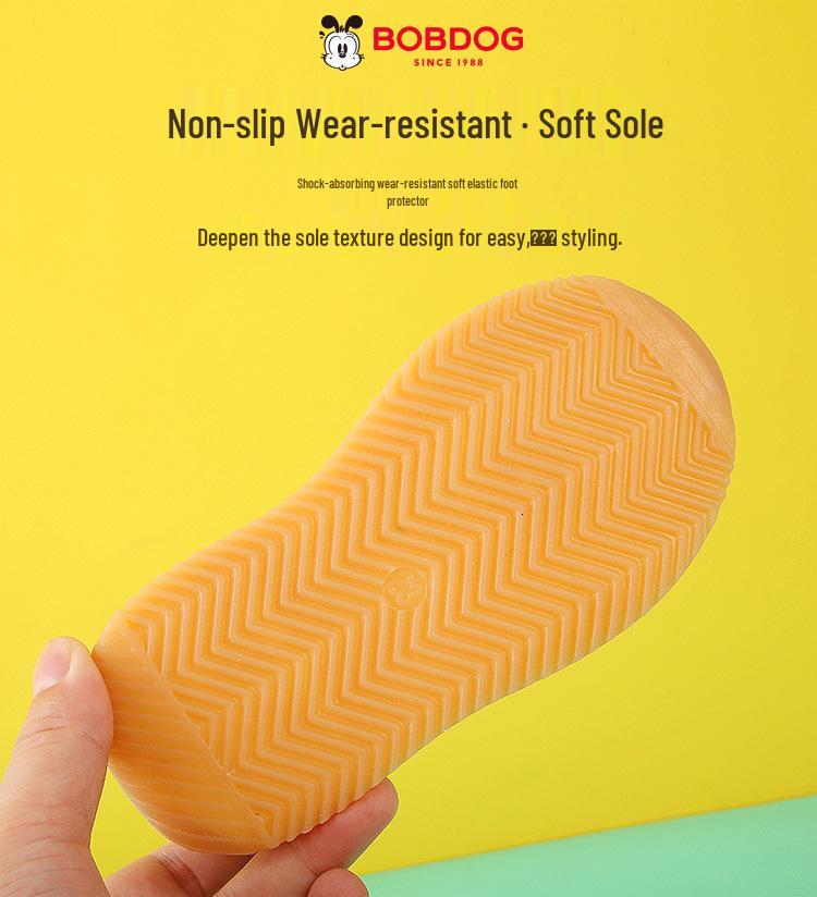 Bobodou Kids' Breathable Non-slip Mesh Walker Shoes for Spring & Autumn - Sizes 1-3 Years