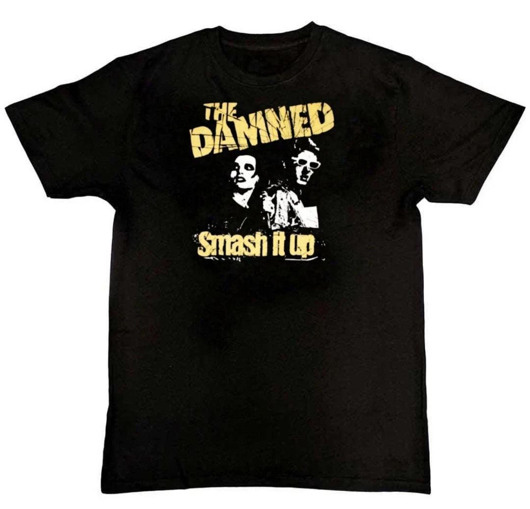 Vtg The Damned Band Smash It Up Graphic Print Unisex T-Shirt S M L XL 2 3 4 XL S