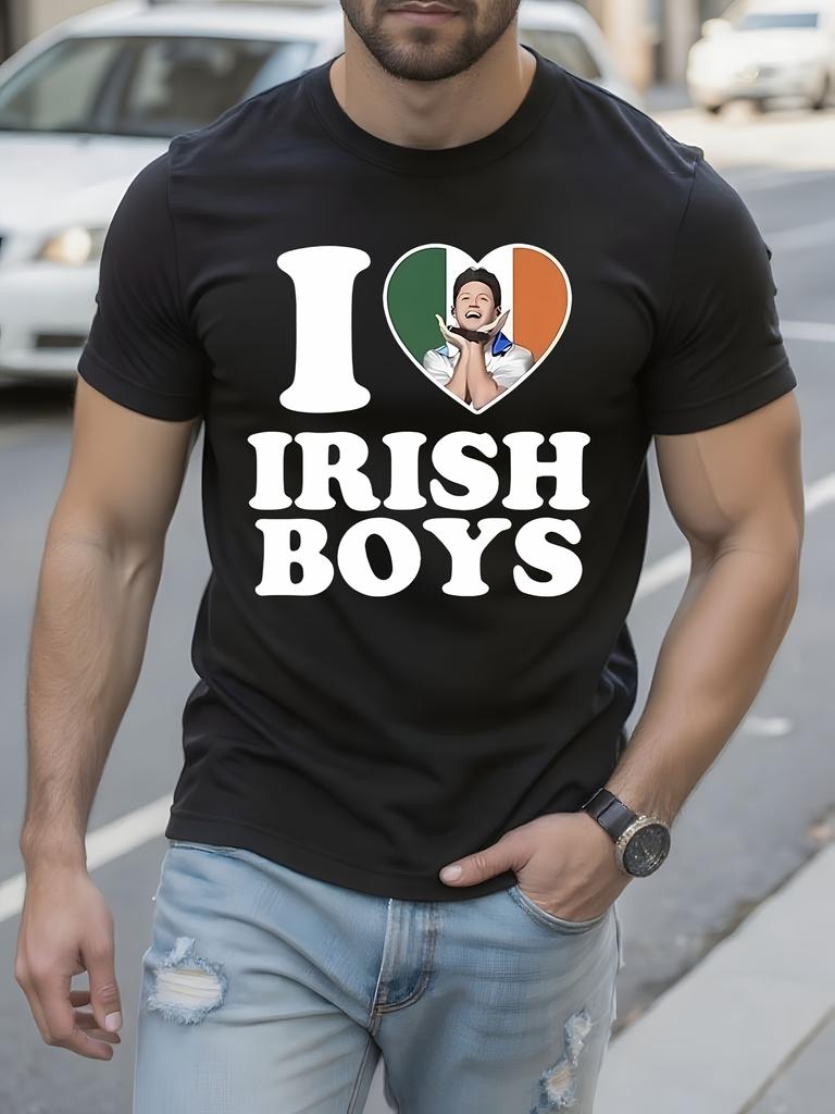 Niall Horan I Love Irish Boys Graphic Tshirt Graphic Tshi...