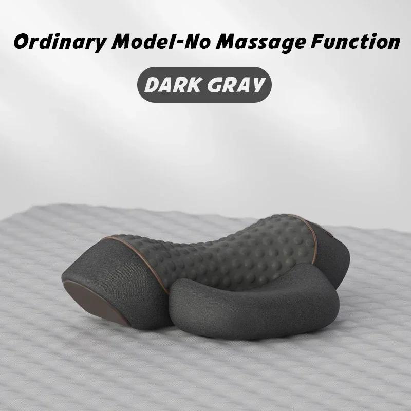Electric Massager Cervical Pillow Hot Compress Vibration Massage Neck Traction Relax Sleeping Pillow Spine Support Normal