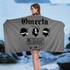 Cool O-Omerta Maes Beach Towel Colorful Bath Towels for Girl Microfiber Quick Dry Sand Free Beach Yoga Spa Gym Pool
