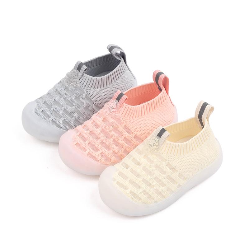 Mesh Toddler Baby Little Kids Shoes Slip-On Casual Summer Unisex Socks Shoes