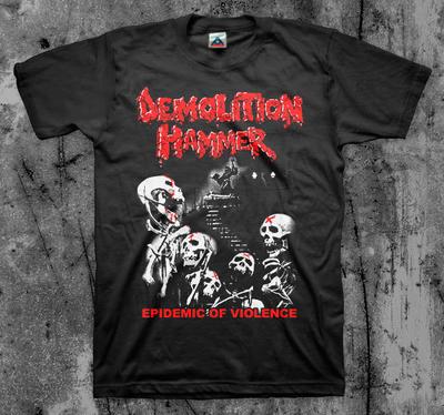 Demolition Hammer 'Epidemic Of Violence' T Shirt