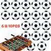 6/8/10pcs Tabletop Soccer Replacement Ball 32mm Soccer Player Gift Game Accessories Parent-Child Interactive Soccer Board Game