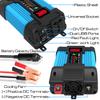 Auto Power Inverter LED Napěťová kapacita Displej Transformátor Konvertor 12V na 110/220V Duální USB invertor pro automobilové spotřebiče 4000W/6000W