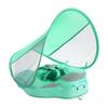 Non-Inflatable Baby   with Canopy Infant Lying Swimming   Pool Swim Trainer for 3-24 Months Baby