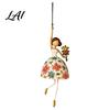 Outdoor Garden Decoration Dancing Lady Hanging Ornament for Home Decor Elegant Art Sculpture Creative Gift Dancers Pendant Indoor Window Porch