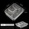 Jiebangda Food-Grade Disposable Plastic Takeout Container