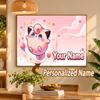Jigglypuff Custom Name Diamond Painting Personalized 5D Full Drill DIY Diamond Art Home Decor