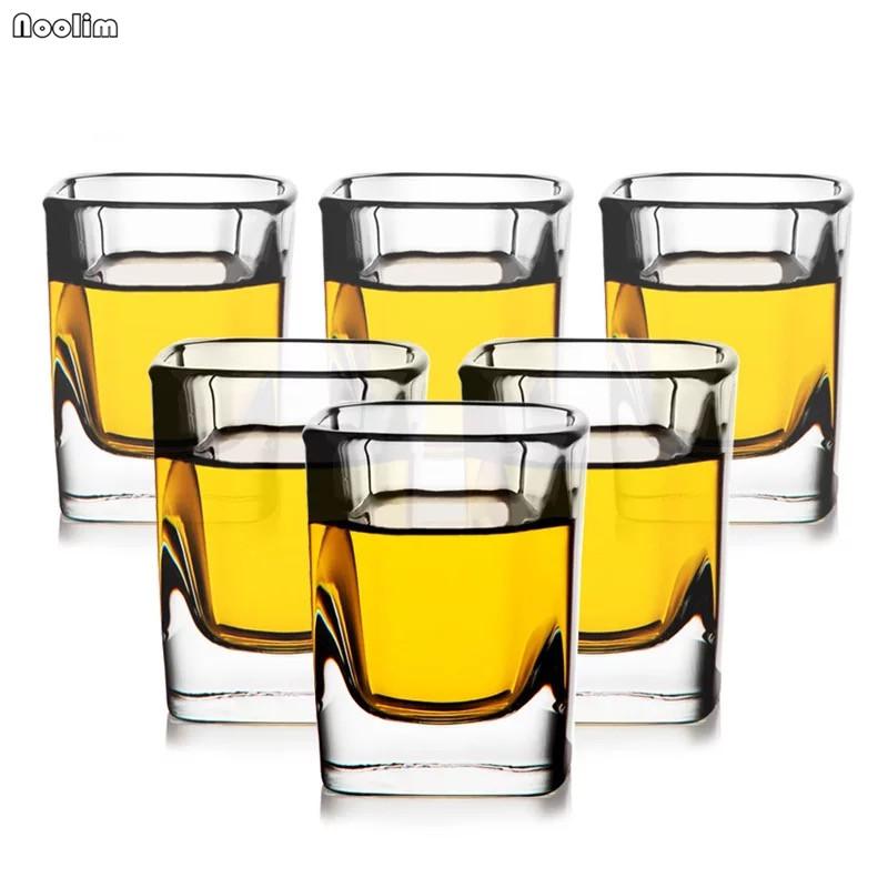 6pcs Handmade Heatproof Shot Glass Set – Vodka & Whiskey Tasting Cups