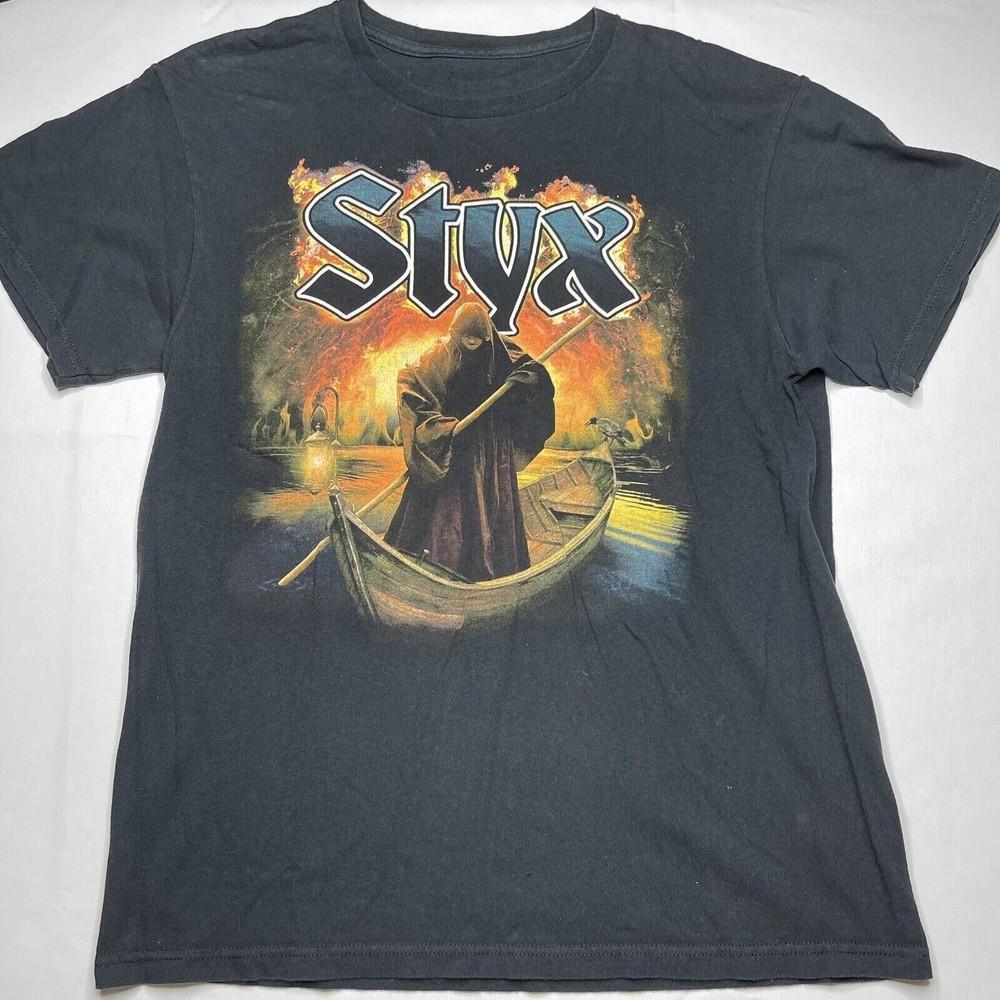 

Vintage Come Sail Away Styx Band Shirt Classic Black Unisex Size S-5XL Unisex T-Shirt L
