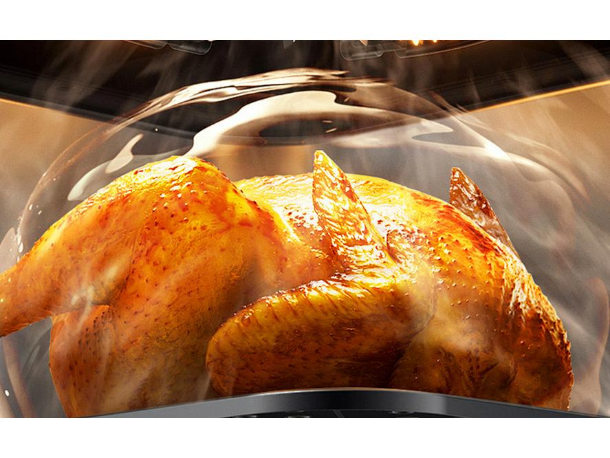 2025 Smart Visual Air Fryer: Large Capacity, Multifunctional Electric Oven