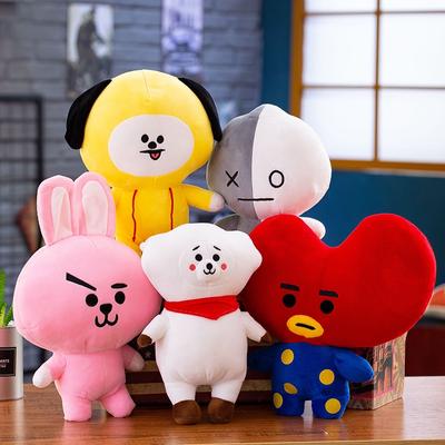Kpop Korean Idol Celebrities Group Support Plush Doll Sheep Dog  Koala Horse Rabbit Heart Stuffed Toys Peluche Fans Girl Gifts
