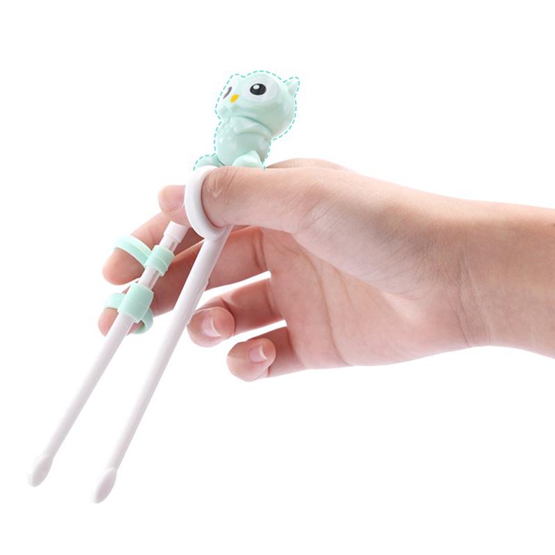 1 paar Lappen Cubs Lernen Ausbildung Stäbchen Kinder Kinder Chinesische Stäbchen