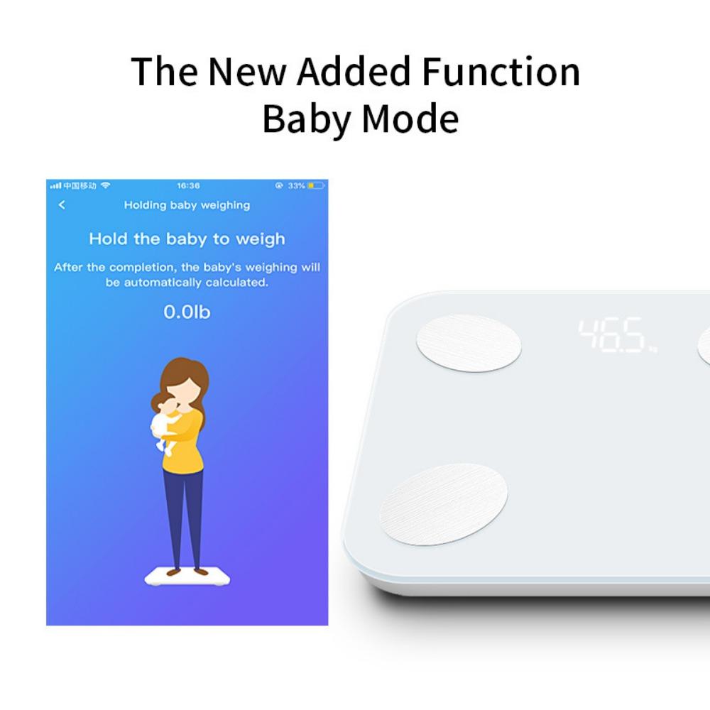 Smart Bluetooth Body Fat Scale Electronic Weighing Scale Health Scale Fat Measurement