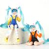 Hatsune Miku Anime Figure Lollipop Noodle Stopper Kawaii Blue Hair Pvc Collectible Desktop Home Decor Ornament Birthday Toy Gift