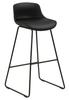 Tina Black BAR STOOL MODERN Polypropylene Eco-leather