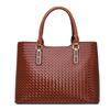 New fashionable large-capacity woven mother and child bag women's shoulder portable messenger bag trendy fashion