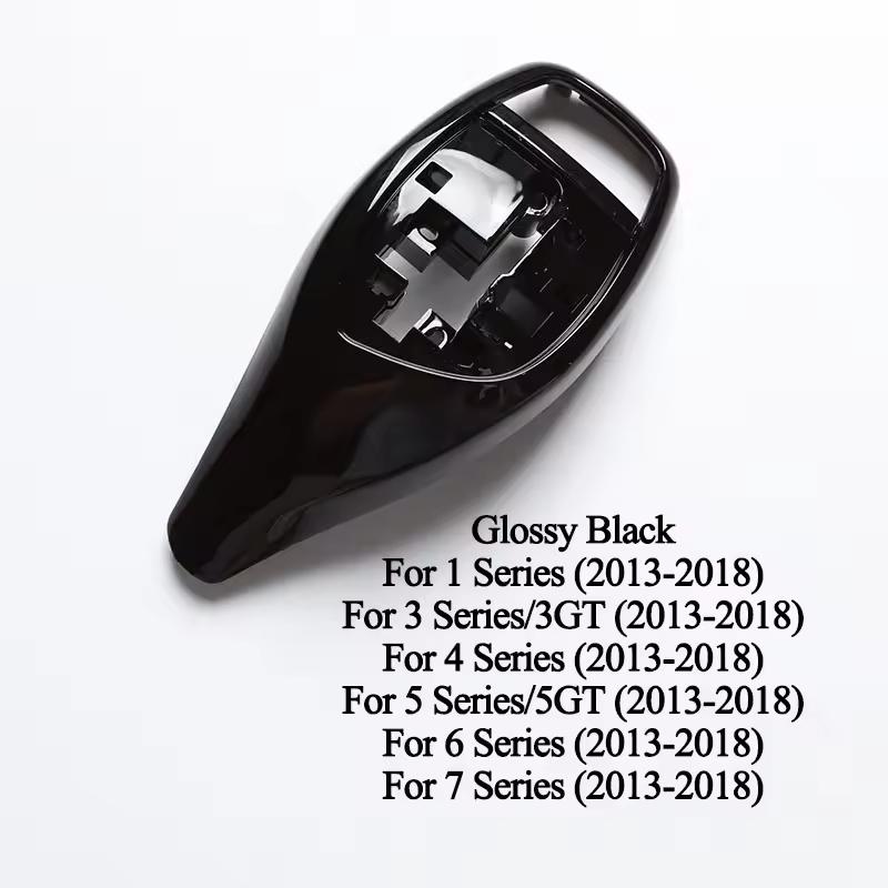 Gear Shift Knob Head Cover Handle Ball Lever Trim Gear Knob Sticker for BMW Sports 3 4 5 6 7 Series