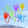 10pcs Funny Sticky Hands Toy Elastic Sticky Squishy Slap Palm Toys for Kids Birthday Favors Supplies Treats Guest Party Gifts