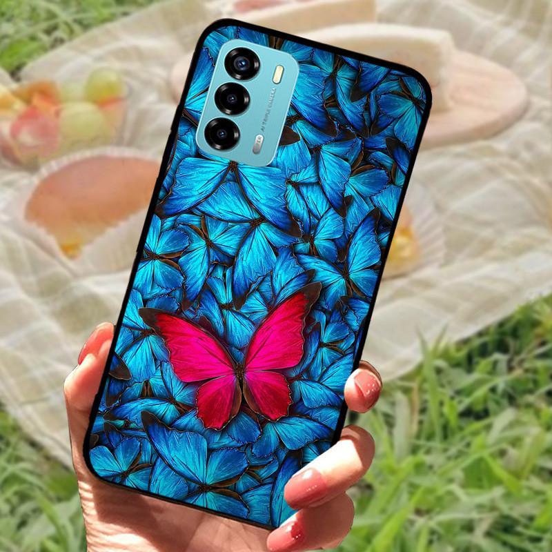 For ZTE Blade V40 Vita Case Marble Cover Shockproof Silicone Phone Cases For ZTE Blade V40 Vita V 40 Vita Back Cover Bumper