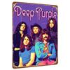 Deep Purple Band Poster Vintage Rockmusik Metal Blechschild Wandkunst Dekor für Zuhause Bar