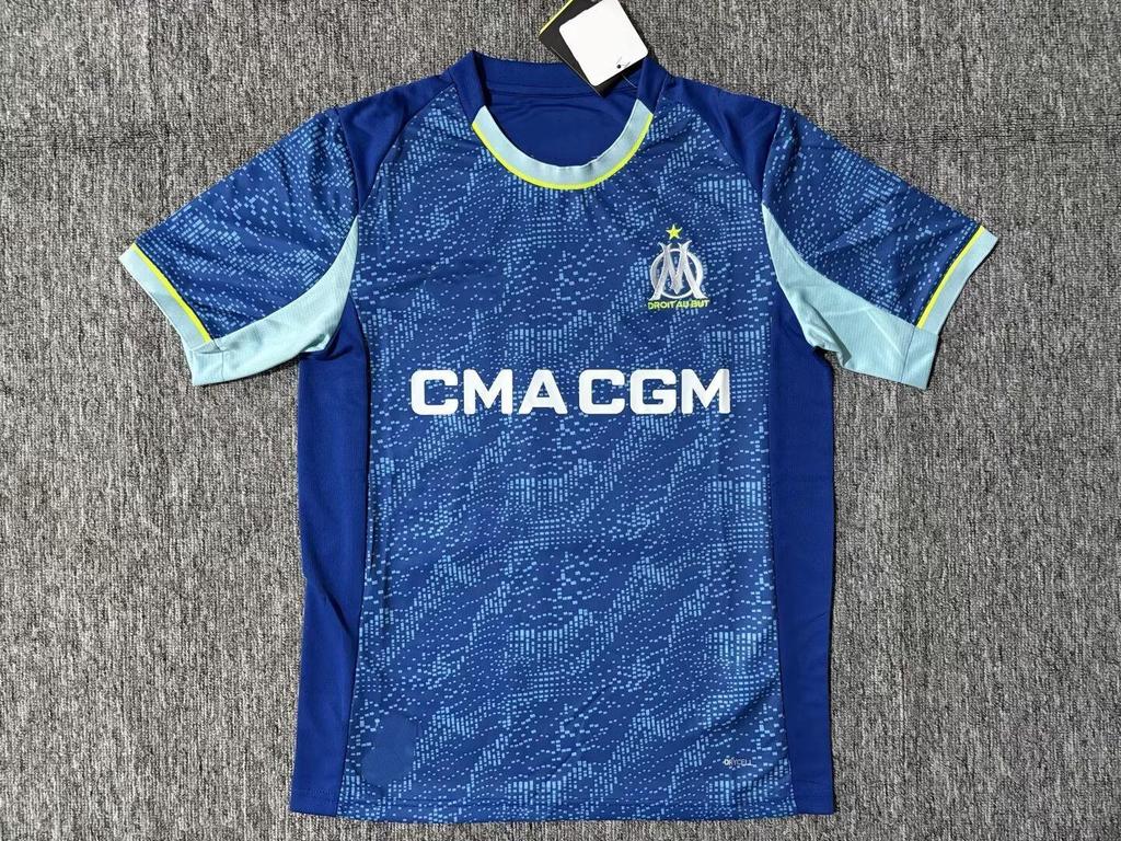 2526 Marseille S. Ferreira & W. Klaus Kurzarm Thailändisches Fußballtrikot