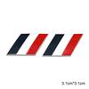 1 Pair 3D Metal National Flag Car Badge Sticker Side Fender Emblem Decal High-Quality Automotive Styling Accessories