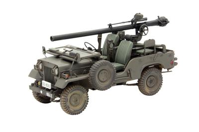 Fine Molds 1/35 Scale Japanese Army Type 73 Light Truck with Recoilless Rifle Plastic Model Kit FM36
