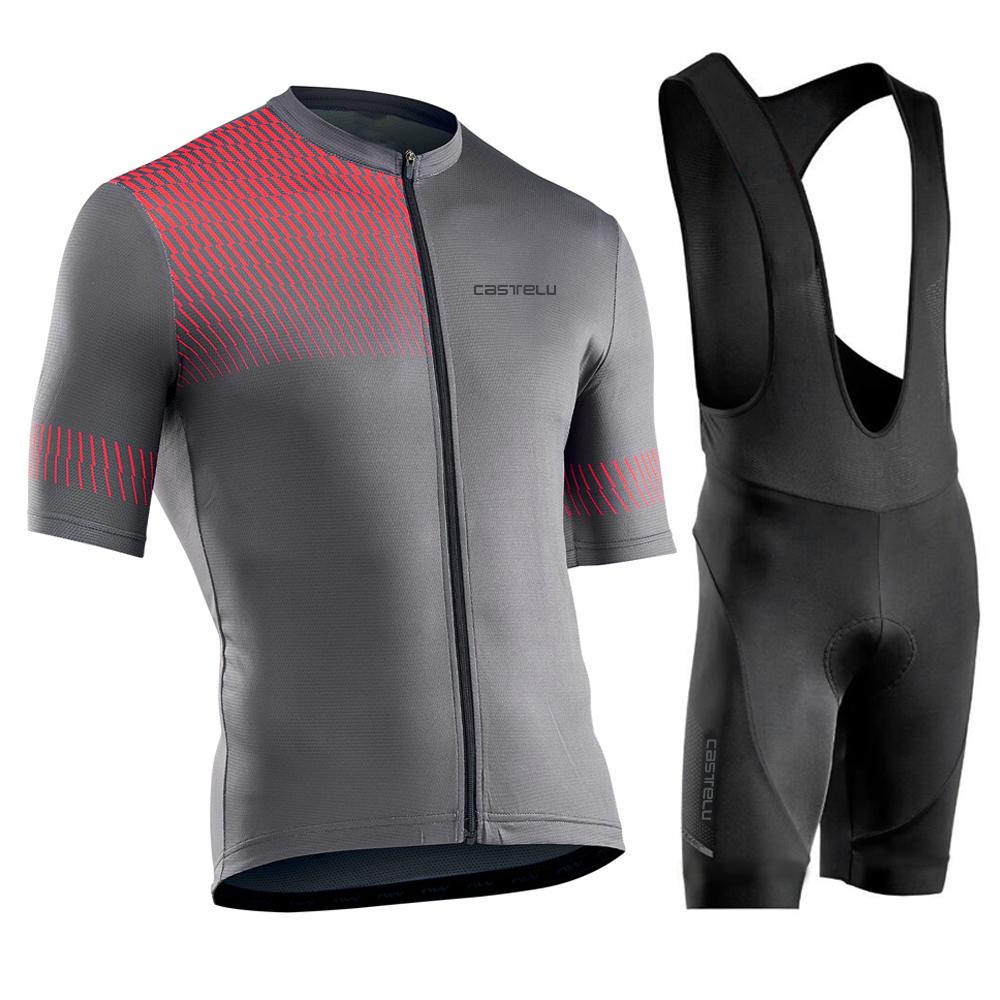 Men Breathable Bicycle Cycling Clothing Short Sleeve Mountain Bike Jersey Outdoor Sportswear Suit 2026 Summer Breathable Cycling Suit Set