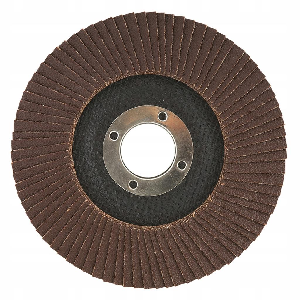 Flap Disc 115X22.2Mm, K100 Graphite 55H984 1 Pc