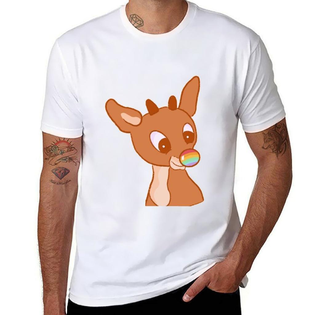 Rudolph The Gay Nosed Reindeer Tshirt Outdoor Activity Sports Tshirt