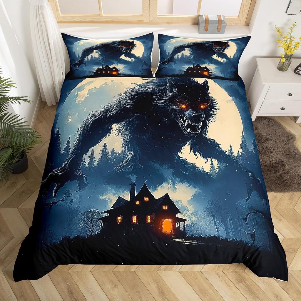 Castle Duvet Cover Sets For Girls Queen Twin Size Lightweight Down Quilt Covers Room Decor 2 Pillowcases 1 Duvet Cover No Quilt