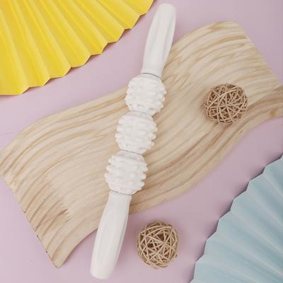 Thin Leg Massage Stick Wolf Teeth Stick Roller Fitness Fascia Stick Leg Muscle Relaxation Roller Calf Yoga Stretcher